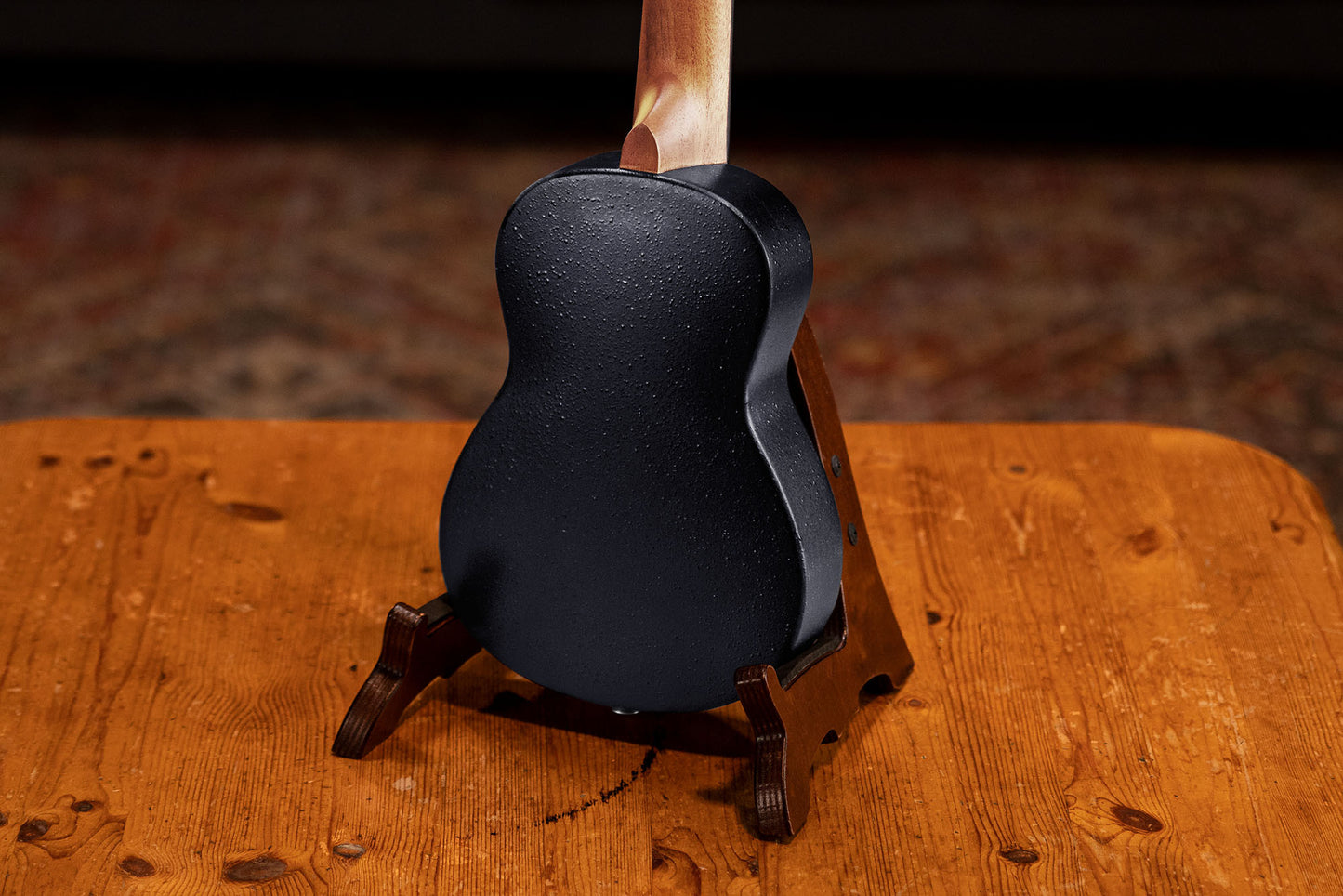 KEIKI K3 Serie Sopran Ukulele Lefty Set - Spalted Maple / ABS