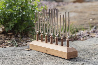 MEINL Sonic Energy Planetary Tuned Tuning Forks - Chakra Set - Content: 7 Tuning Forks, inlcuding Stand