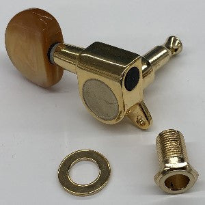 IBANEZ Einzelmechanik rechts Die Cast - Golden Brown Peak Button