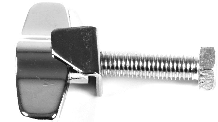 Screw and wing nut
