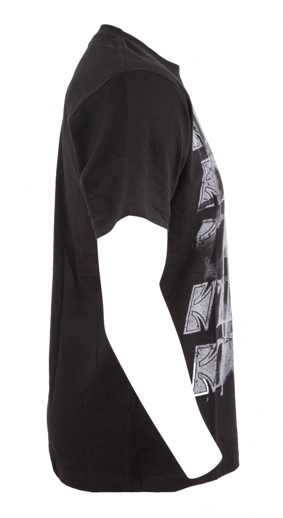 Tama t-shirt in black with Spray Paint frontprint