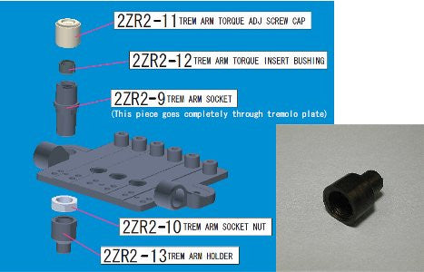 IBANEZ Tremoloarmhalterung - für ZR Tremolo