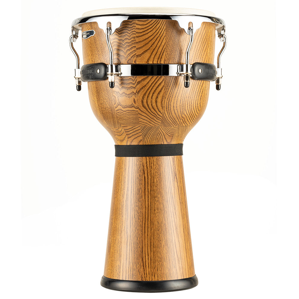 MEINL Percussion Floatune Series Djembe 12" - Zebra Finished Ash Matte
