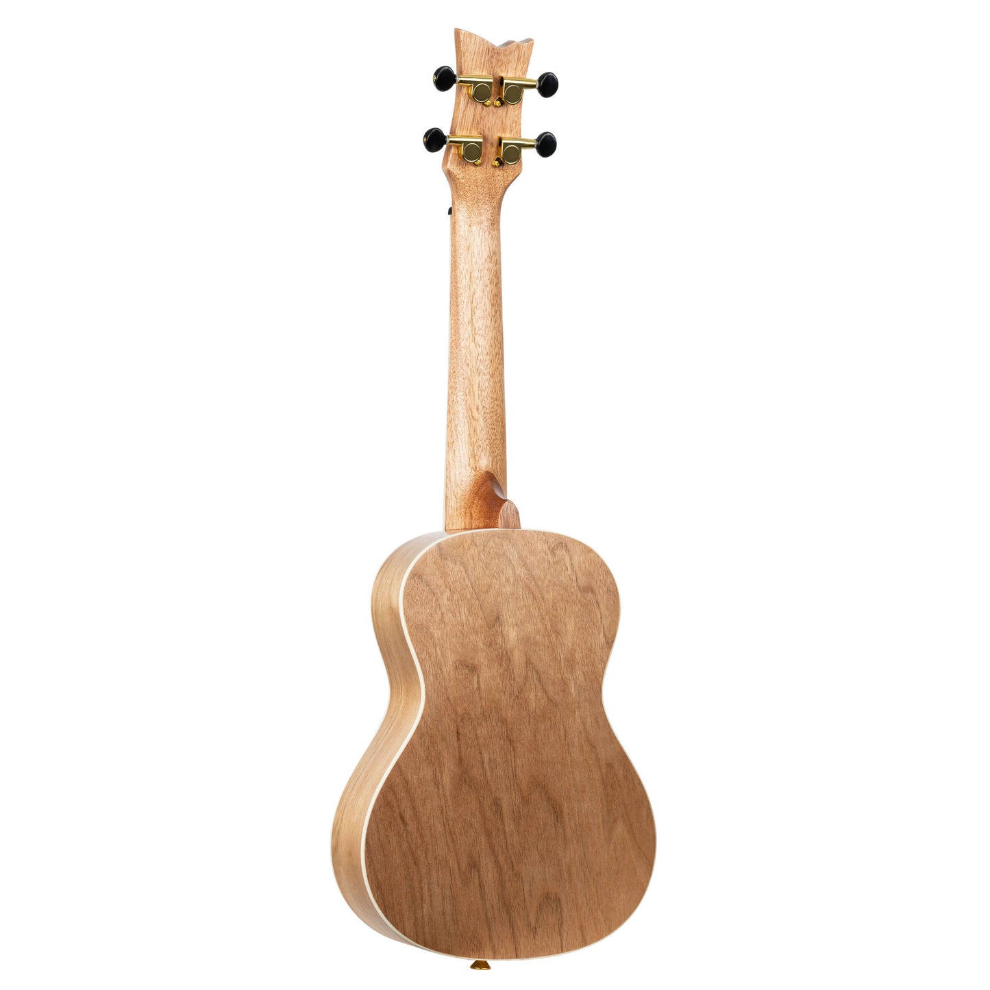 ORTEGA Element Serie Konzert Ukulele 4 String - Spruce / Catalpa Metallic Black + Bag