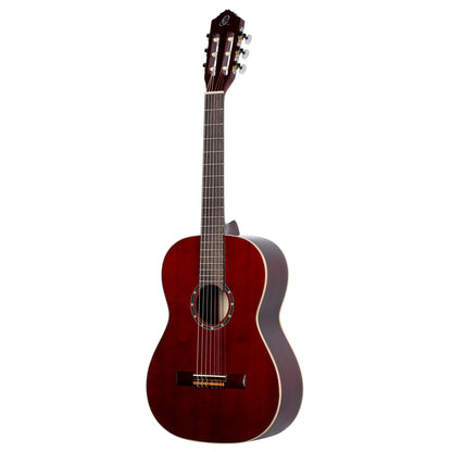 ORTEGA Family Series 7/8 Konzertgitarre 6 String - Weinrot + Bag