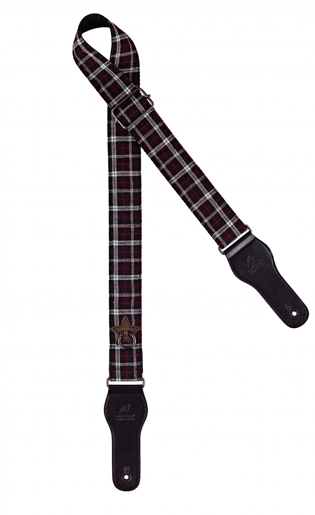 ORTEGA Highland Series Baumwollgitarrengurt - Scottish Dark