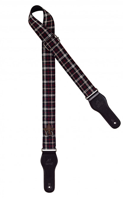 ORTEGA Highland Series Baumwollgitarrengurt - Scottish Dark