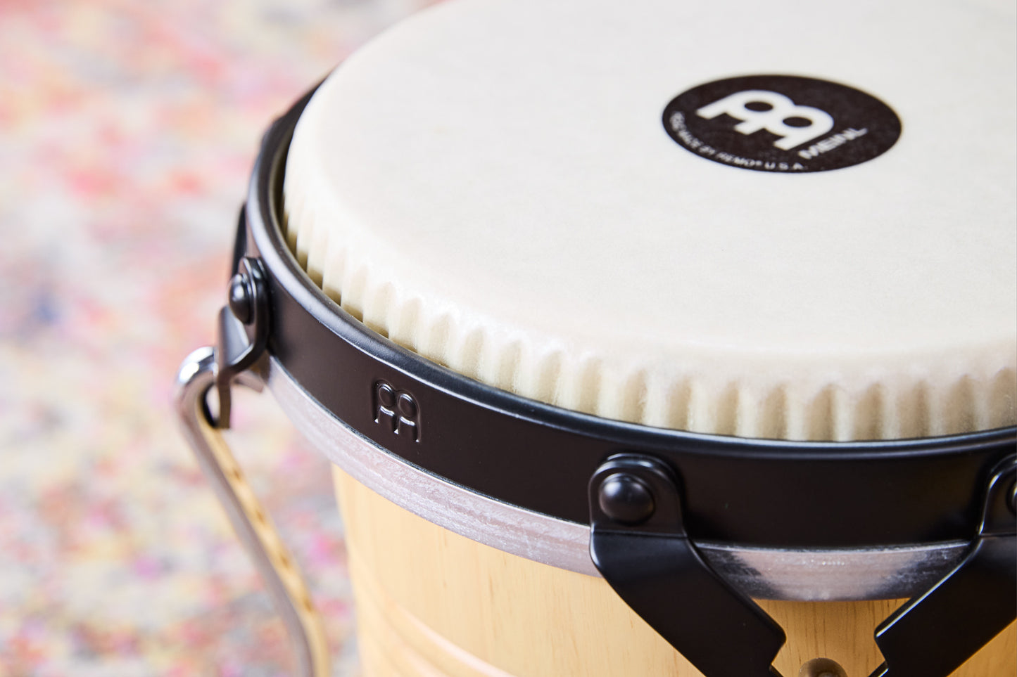 MEINL Percussion Artist Series Luis Conte Bongo 6 3/4" Macho & 8" Hembra - Natural