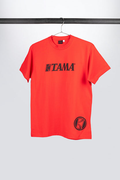 Tama t-shirt in red with logo on chest