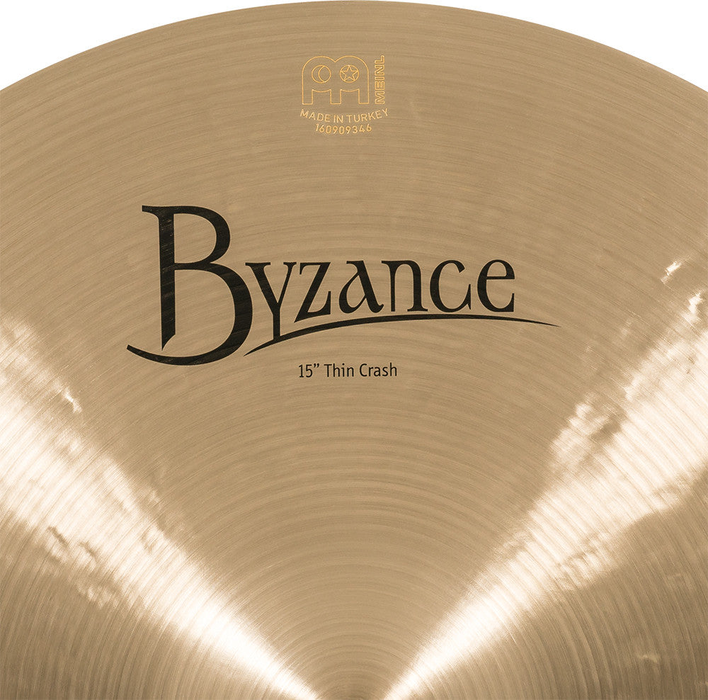 MEINL Cymbals Byzance Traditional Thin Crash - 15"