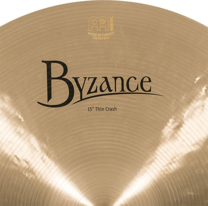 MEINL Cymbals Byzance Traditional Thin Crash - 15"