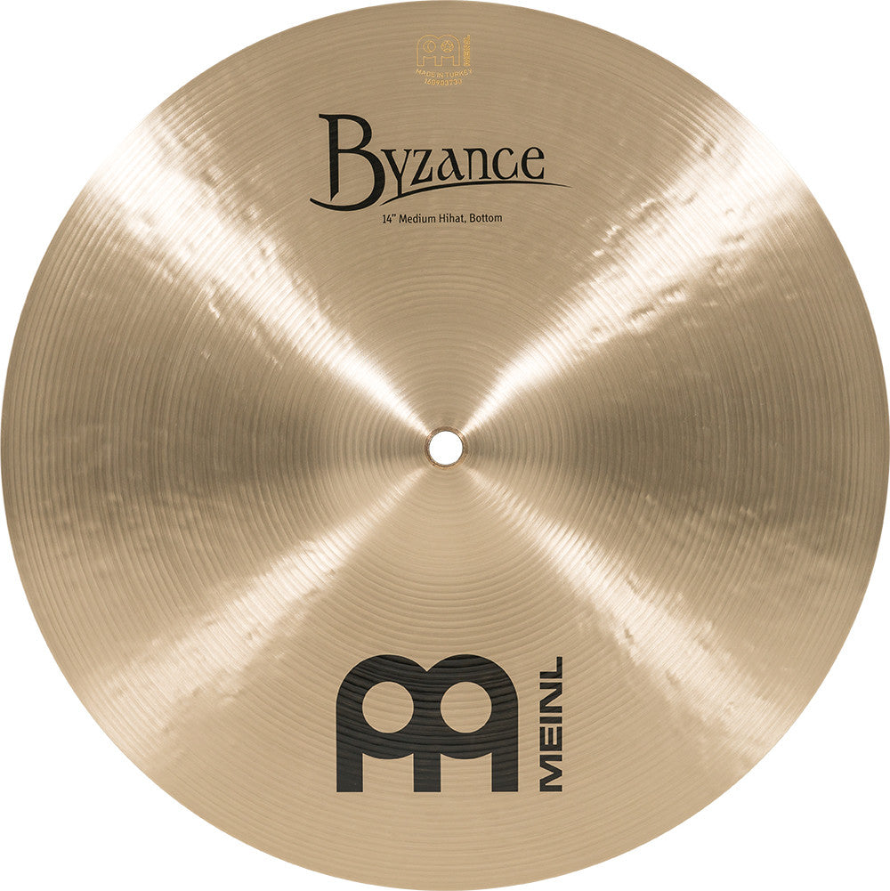 MEINL Cymbals Byzance Traditional Medium Hihat - 14"