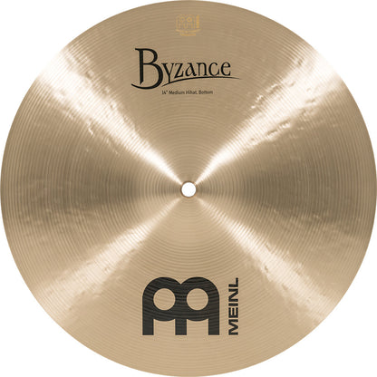 MEINL Cymbals Byzance Traditional Medium Hihat - 14"