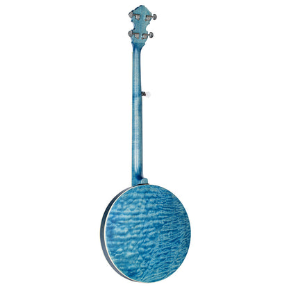 ORTEGA Falcon Series Banjo 5 String - Maple Blue + Bag