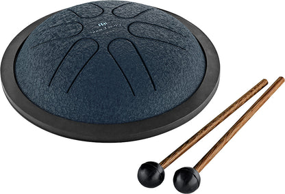 MEINL Sonic Energy Mini Steel Tongue Drum 6" - A Dur/6 Töne/440Hz - Marineblau