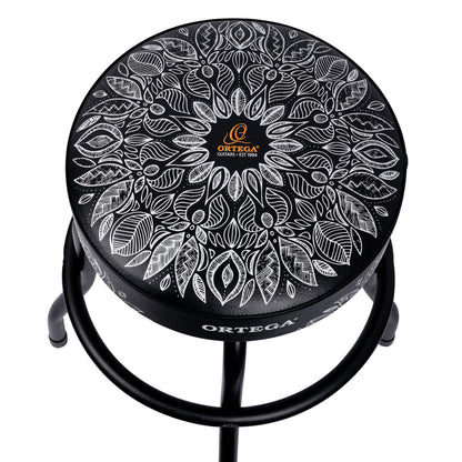 ORTEGA Bar-Stool 24" - White Kaleidoscope