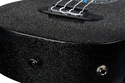 ORTEGA Horizon Serie Konzert Ukulele 4 String - Black Sparkle + Bag