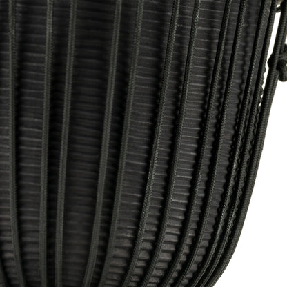 MEINL Percussion Headliner Rope Tuned Black River Series Djembe - 12"