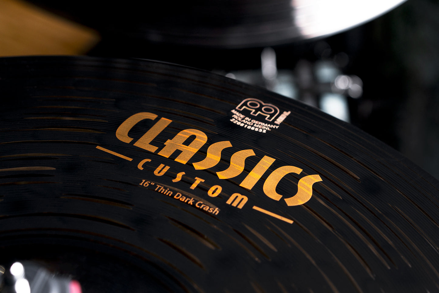 MEINL Cymbals Classics Custom Dark Thin Crash - 16"