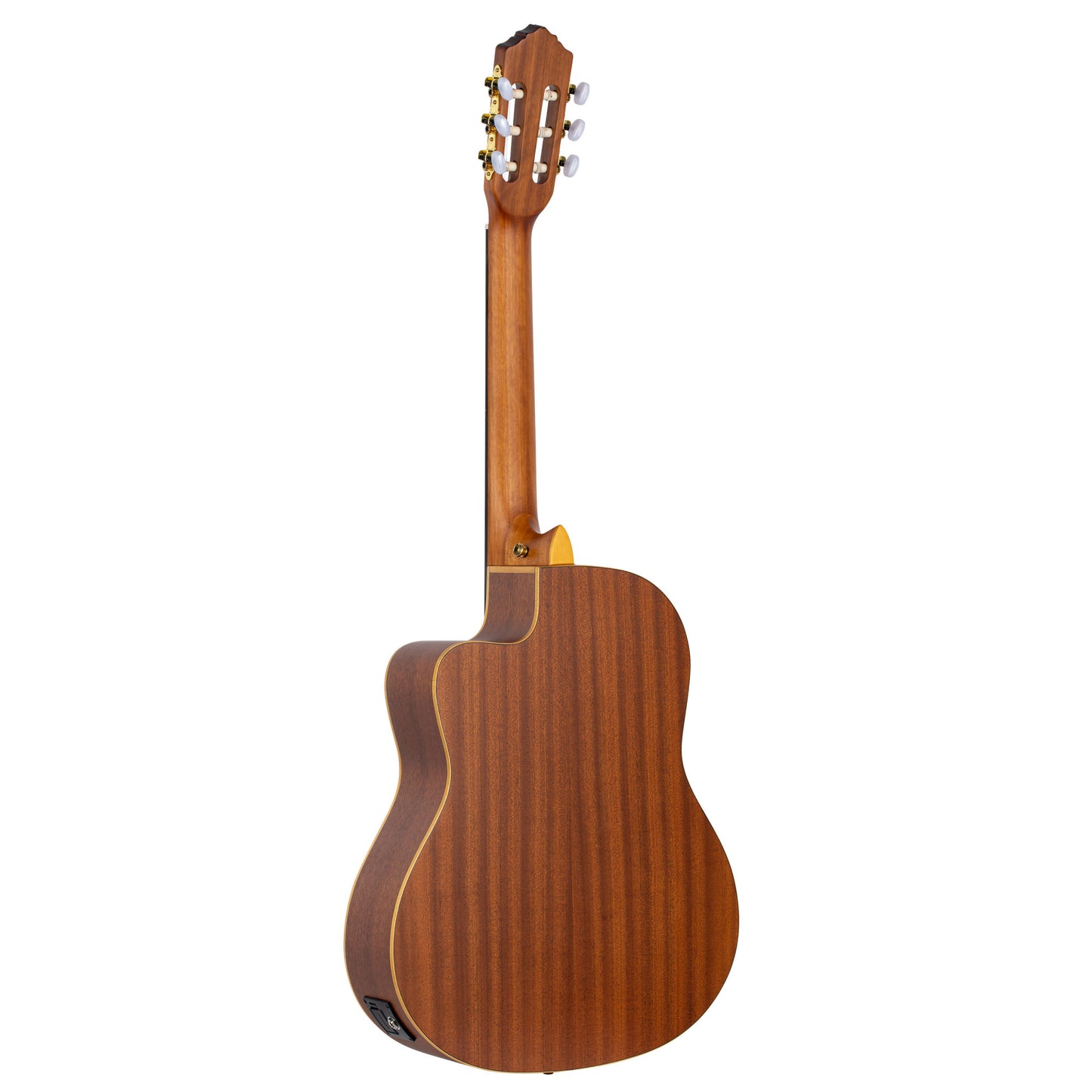 ORTEGA Family Series Pro 4/4 Slim Neck Konzertgitarre 6 String - Massive Zeder / Mahagoni Natur + Bag