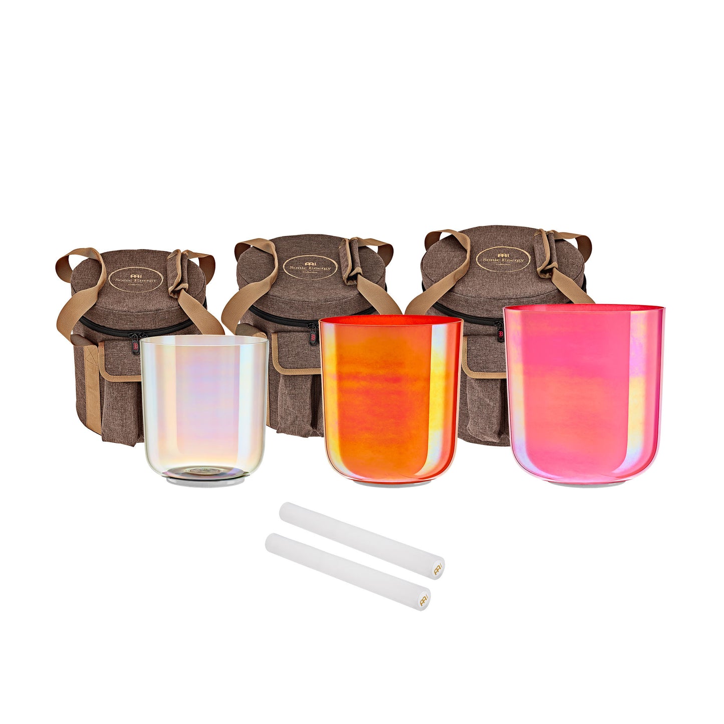 Meinl Sonic Energy Essence Kristallklangschalen Set E4/C4/G3/440 Hz - 3 teilig