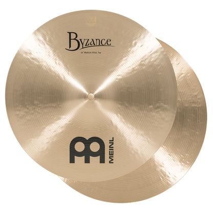 MEINL Cymbals Byzance Traditional Medium Hihat - 14"