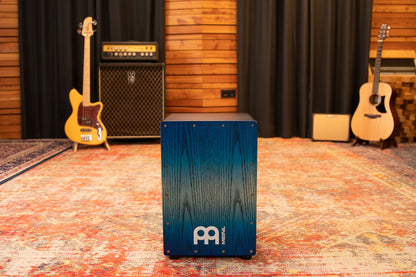 MEINL Percussion Headliner® Series Snare Cajon - Pacific Blue Fade