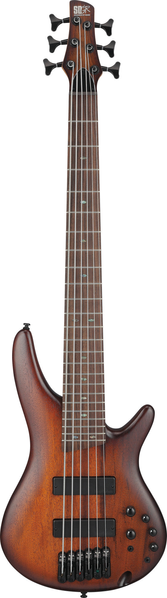 IBANEZ SR E-Bass 6-String - Mahogany Brown Burst Low Gloss