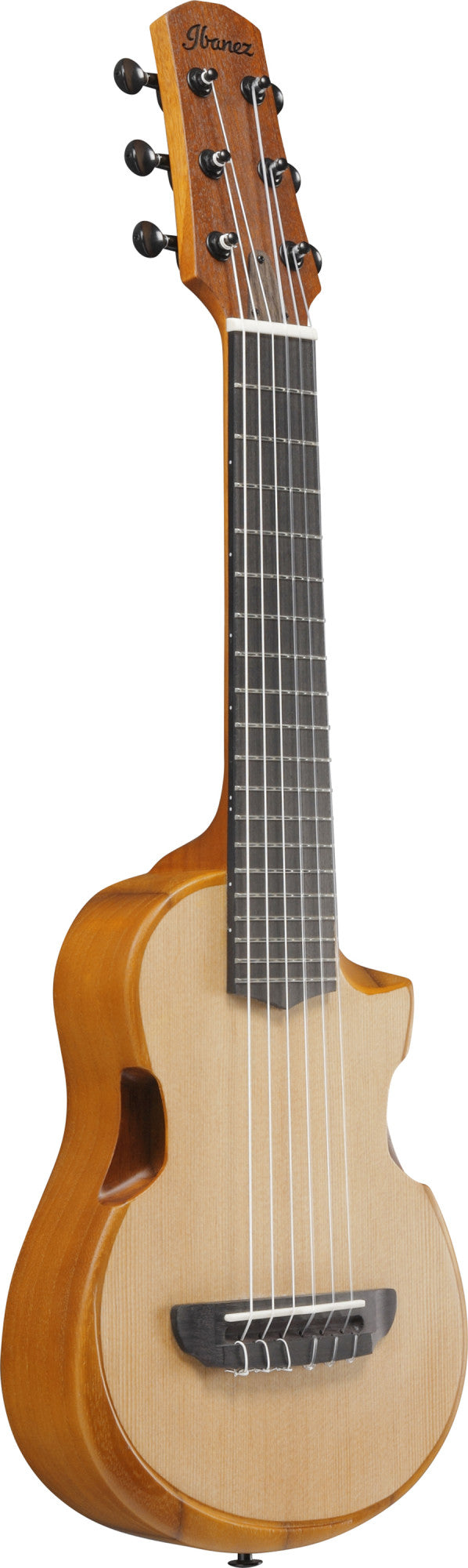 IBANEZ AU Piccolo Gitarre 6-String - Open Pore Natural + Gigbag