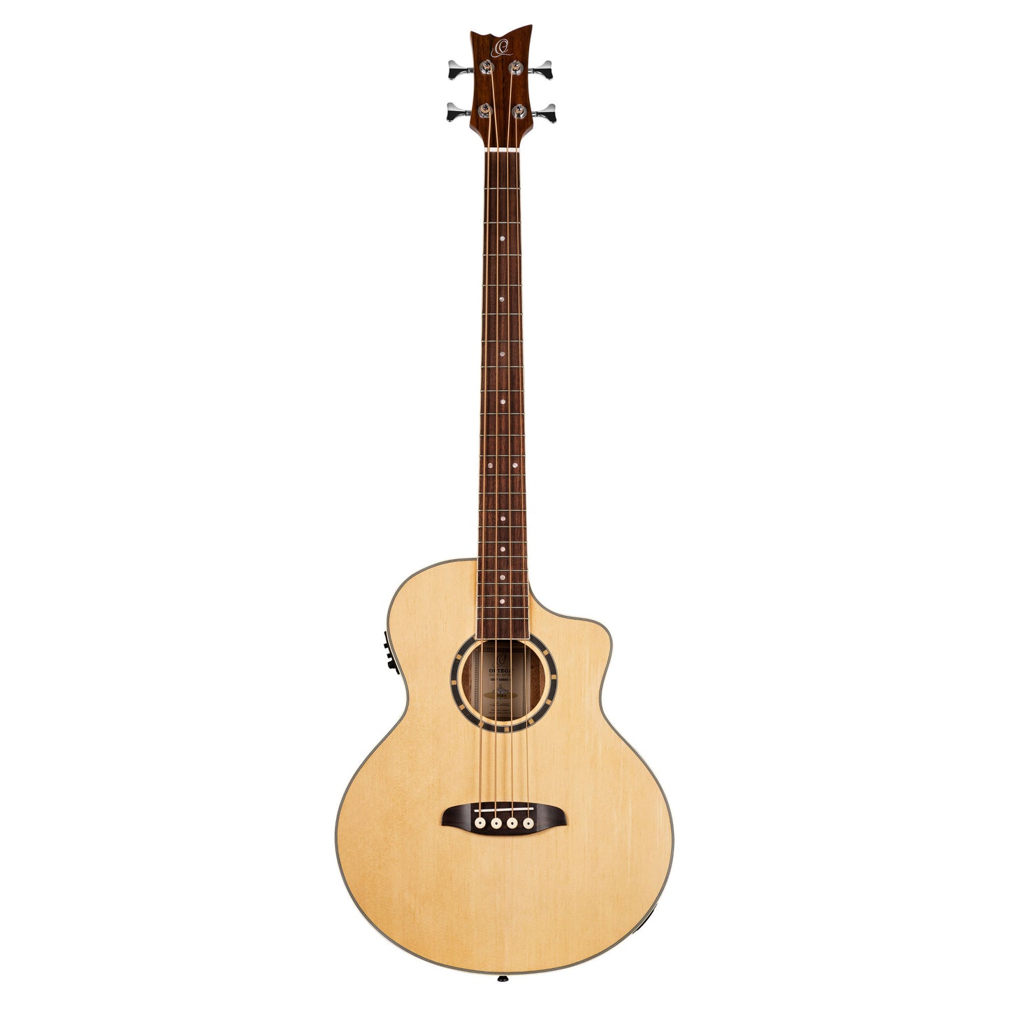 ORTEGA Deep Series 7 Medium Scale Acoustic Bass 4 String - Spruce / Mahogany Natural