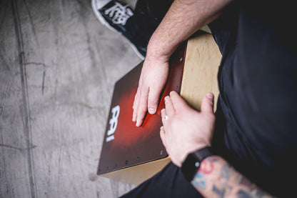 MEINL Percussion Snarecraft Series Snare Cajon 100 Special Edition - Red Burst