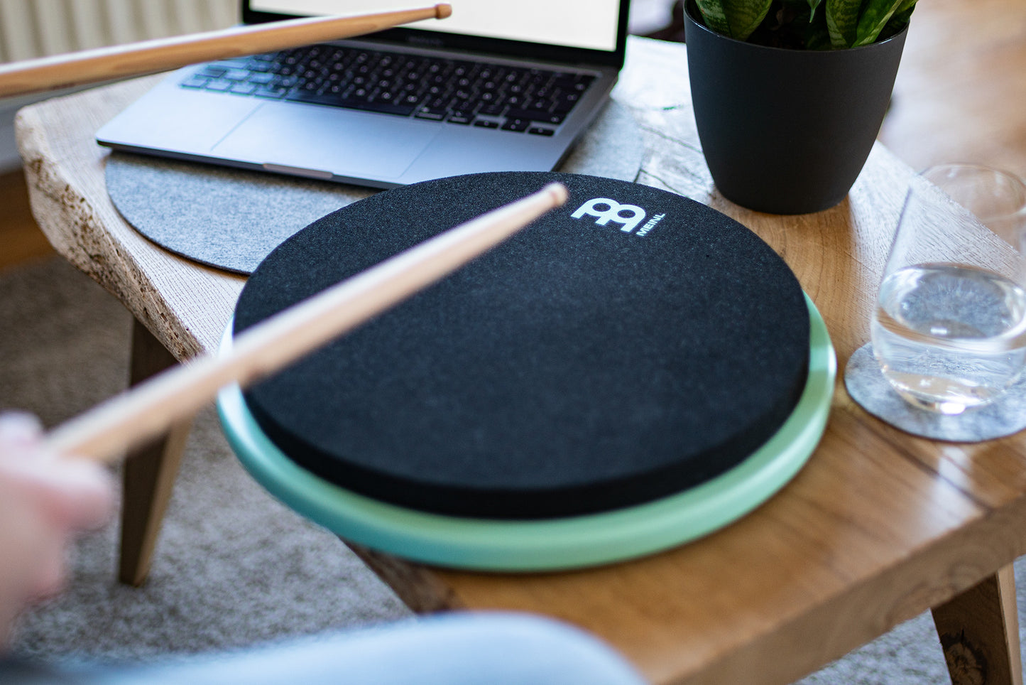 MEINL Cymbals Marshmallow Practice Pad 12" - Sea Foam
