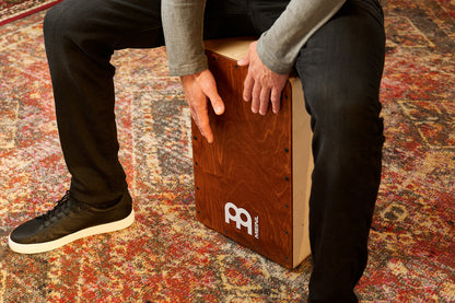 MEINL Percussion Snarecraft Series Snare Cajon 100 - Almond Birch