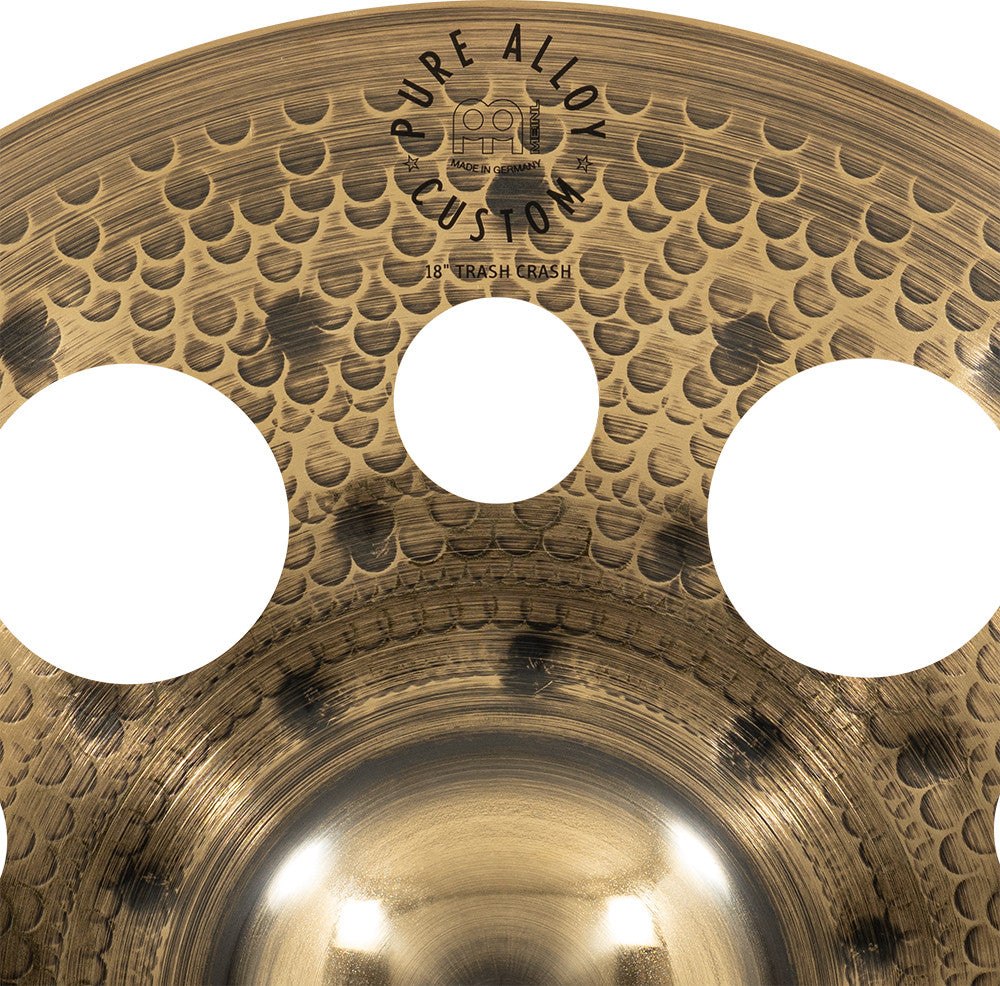 MEINL Cymbals Pure Alloy Custom Medium Trash Crash - 18"