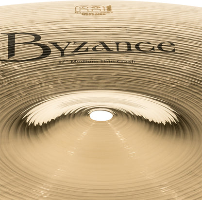 MEINL Cymbals Byzance Brilliant Medium Thin Crash - 17"