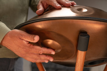 MEINL Sonic Energy Sensory Handpan, Stainless Steel, F Pygmy, 11 Notes, 440 Hz, Vintage copper