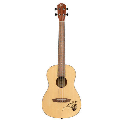 ORTEGA Bonfire Serie Bariton Ukulele 4 String - Fichte/Sapele Natur