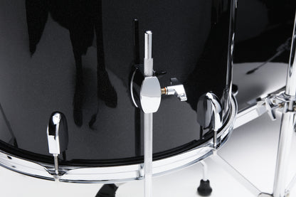 TAMA Stagestar Drum Set 5 teilig (22" BD) - Black Night Sparkle/Chrom HW + MEINL Cymbals BCS Cymbal Set