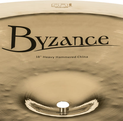 MEINL Cymbals Byzance Brilliant Heavy Hammered China - 18"