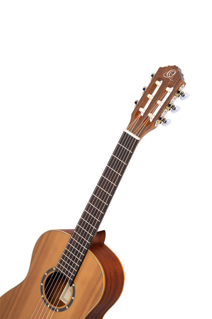 ORTEGA Family Series 1/2 Konzertgitarre 6 String Lefty - Zeder / Mahagoni Natur + Bag