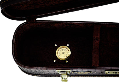 ORTEGA Pro Classical-Guitar-Hardcase - Brown Croco