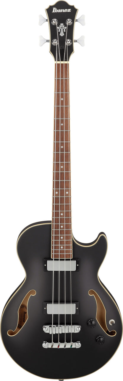 IBANEZ Artcore Hollow Body Bass 4-String - Black Flat