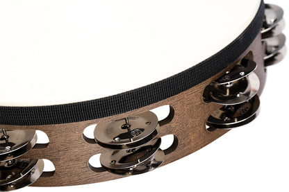 MEINL Percussion Traditional Wood Series Headed Tambourine - 10"