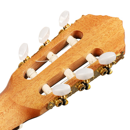 ORTEGA Traditional Series 4/4 Konzertgitarre 6-String, linkshänder + Pro Gigbag