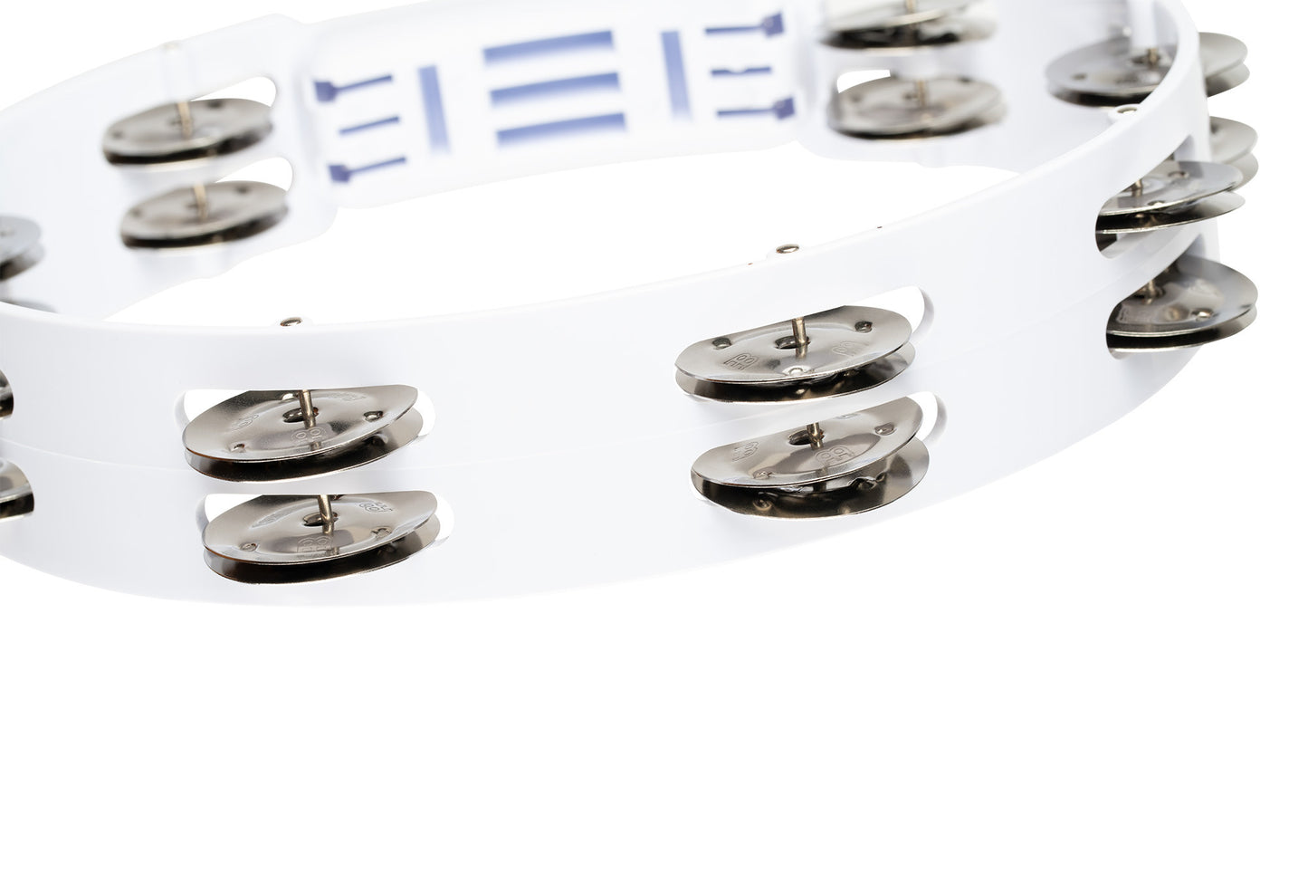 MEINL Percussion Headliner® Series Molded ABS Tambourine - 10" White