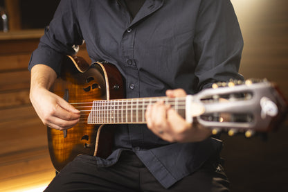 ORTEGA TourPlayer DeLuxe Nylon String Gitarre 6-String - Acacia Burst + Gigbag