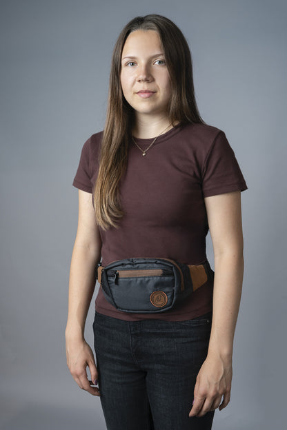 ORTEGA Bauchtasche - Schwarz