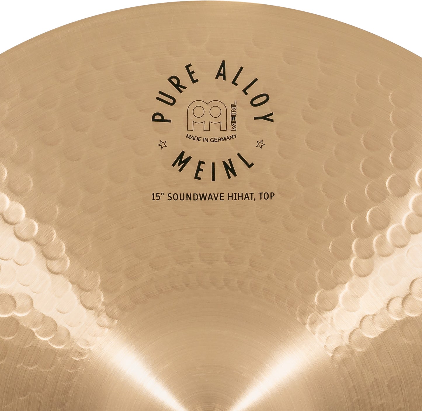 MEINL Cymbals Pure Alloy Soundwave Hihat - 15"