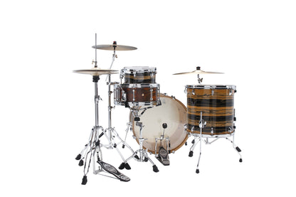 TAMA Superstar Classic Shell Kit 3 pcs - Natural Ebony Tiger Wrap/Chrome HW