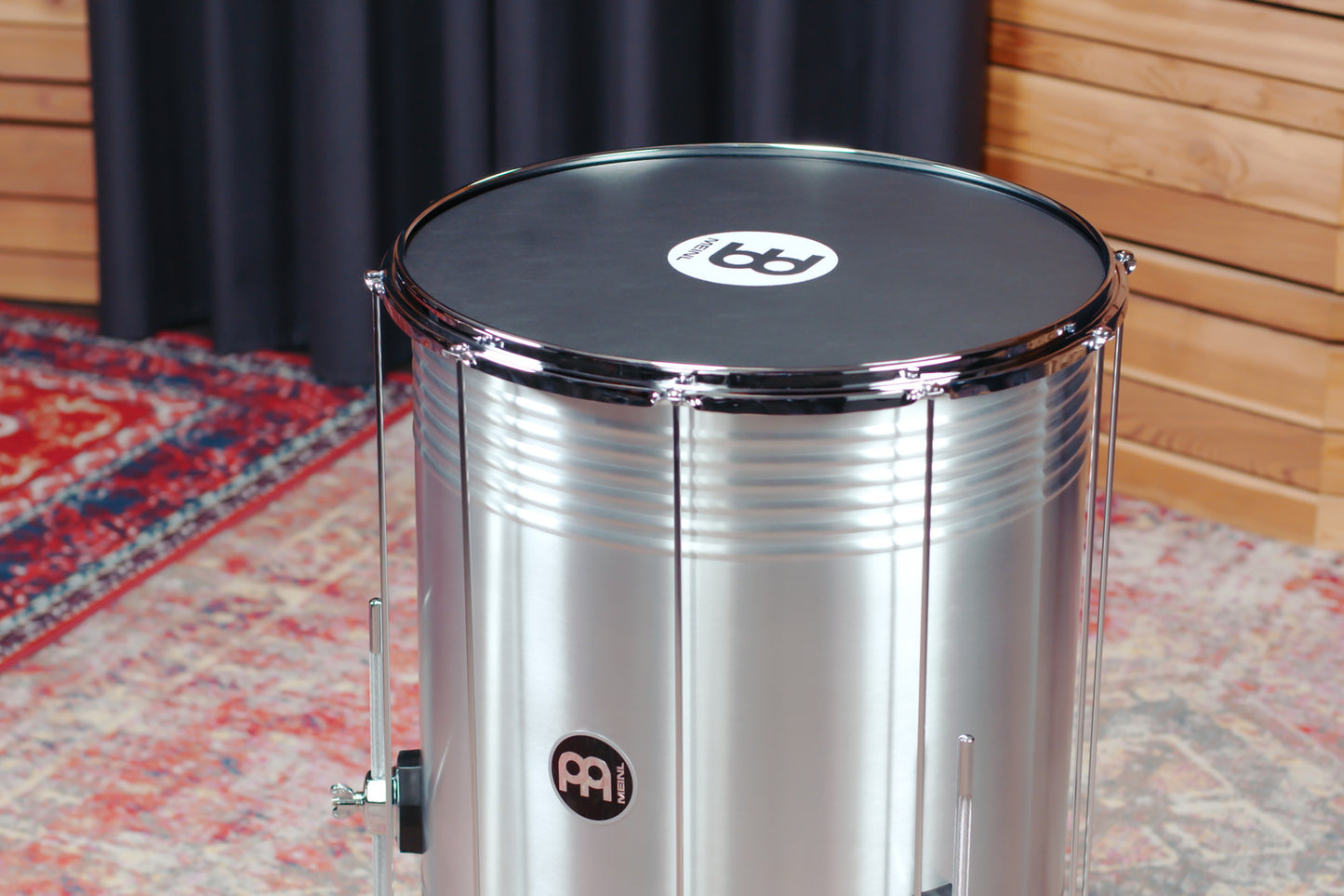 MEINL Percussion Traditional Standalone Aluminum Series Surdo Drum - 20" x 24"